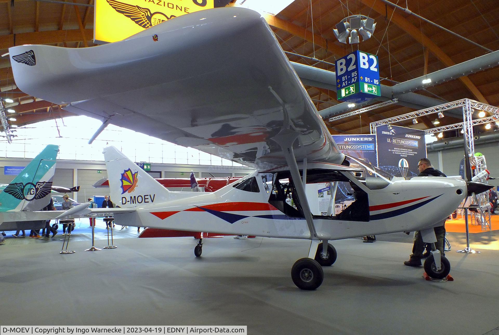 D-MOEV, Nando Groppo G70-600 C/N not found_D-MOEV, Nando Groppo G70/600 at the AERO 2023, Friedrichshafen