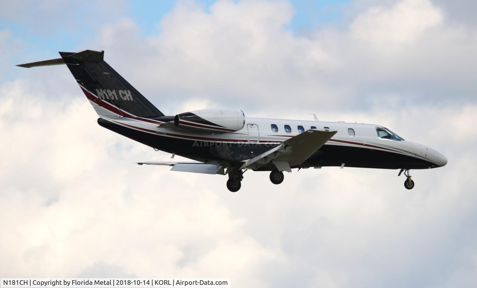 N181CH, 2010 Cessna 525C CitationJet CJ4 C/N 525C-0015, C525C zx