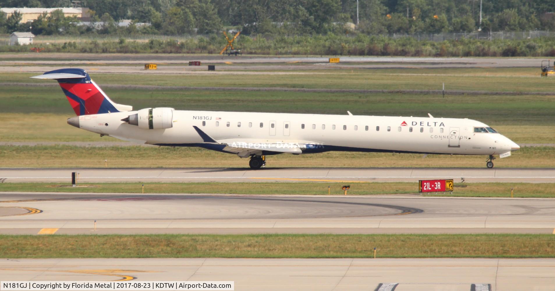 N181GJ, 2008 Bombardier CRJ-900 (CL-600-2D24) C/N 15204, GoJet/DAL CRJ9 zx