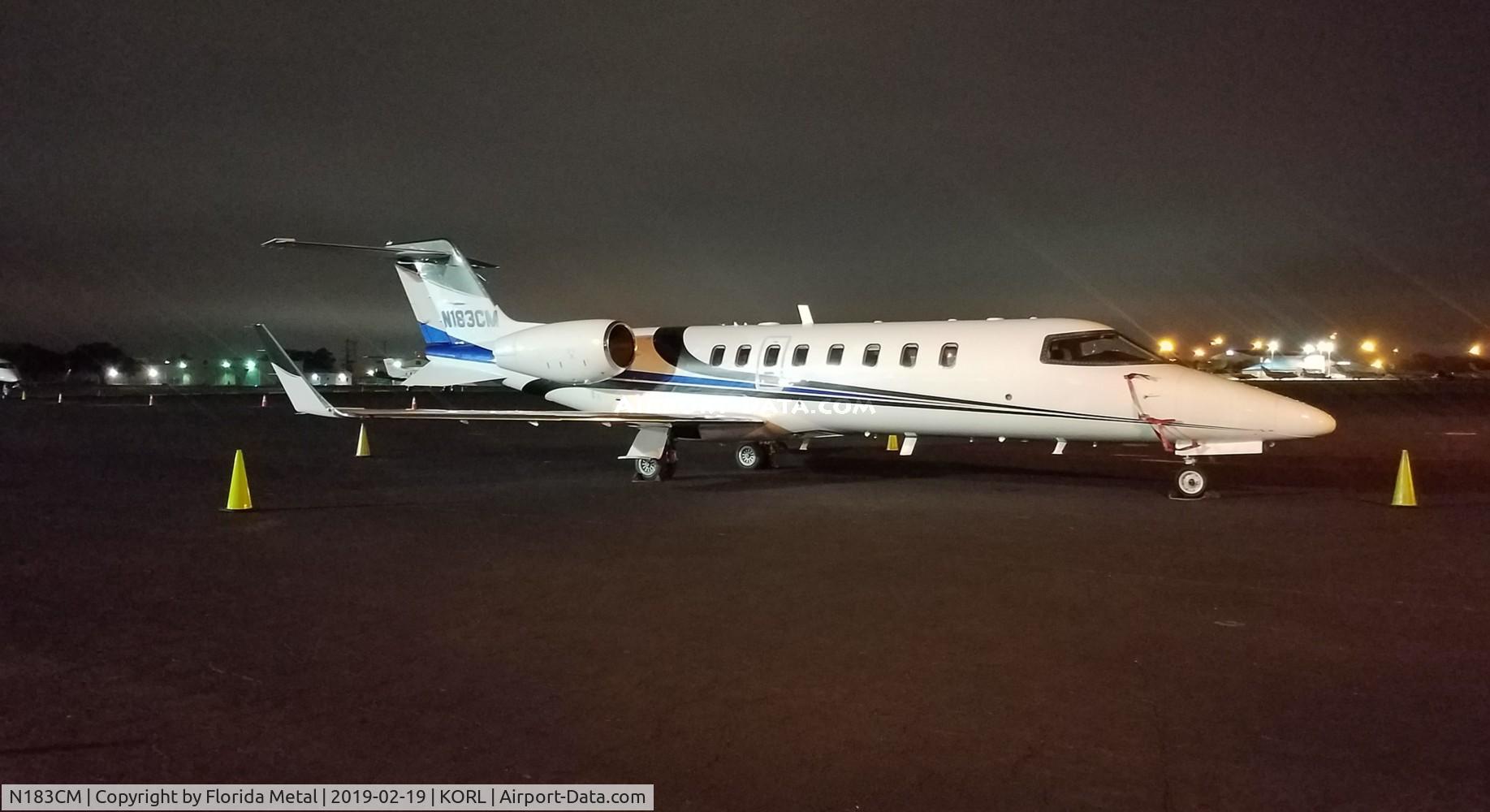 N183CM, 2001 Learjet 45 C/N 133, Lear 45 zx