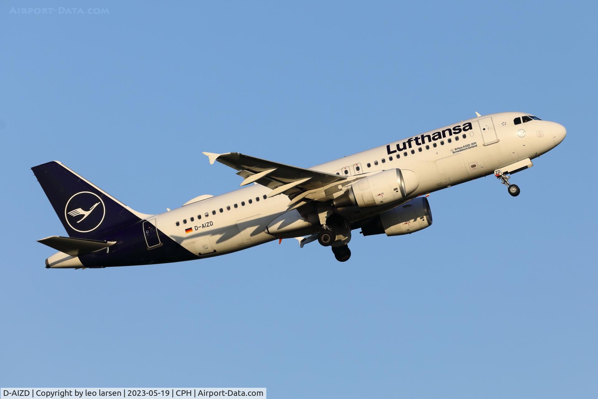 D-AIZD, 2010 Airbus A320-214 C/N 4191, Copenhagen 19.5.2023