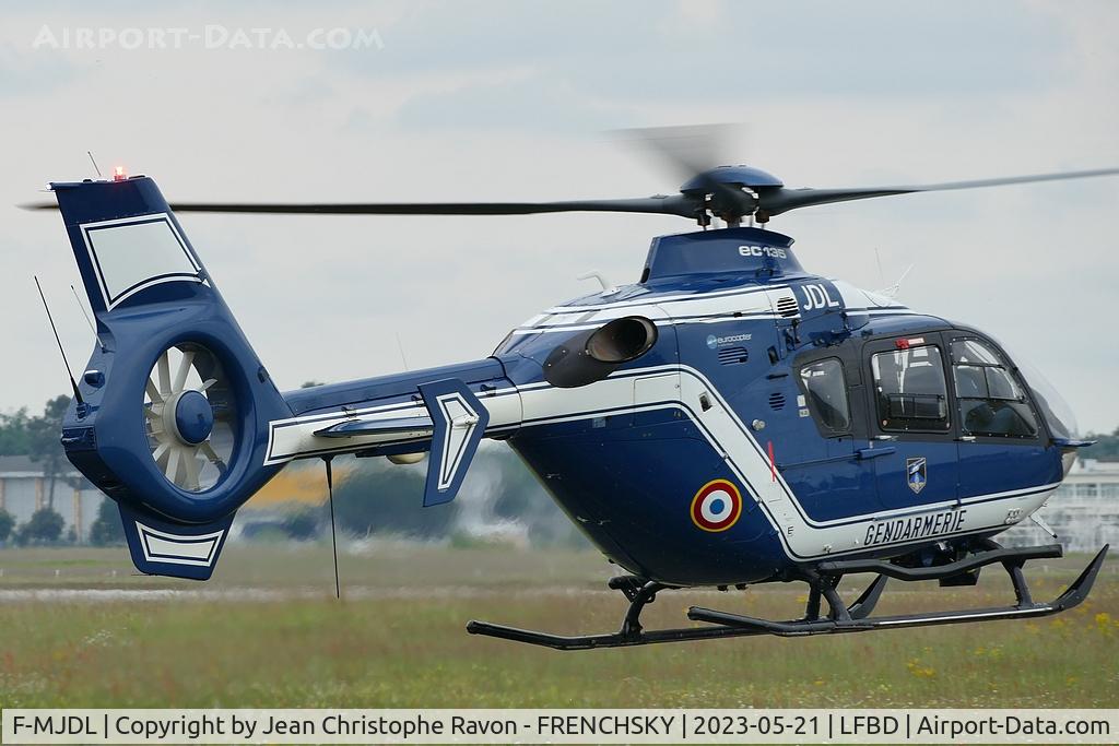 F-MJDL, 2010 Eurocopter EC-135-T-2+ C/N 0867, France Gendarmerie take off FATO23