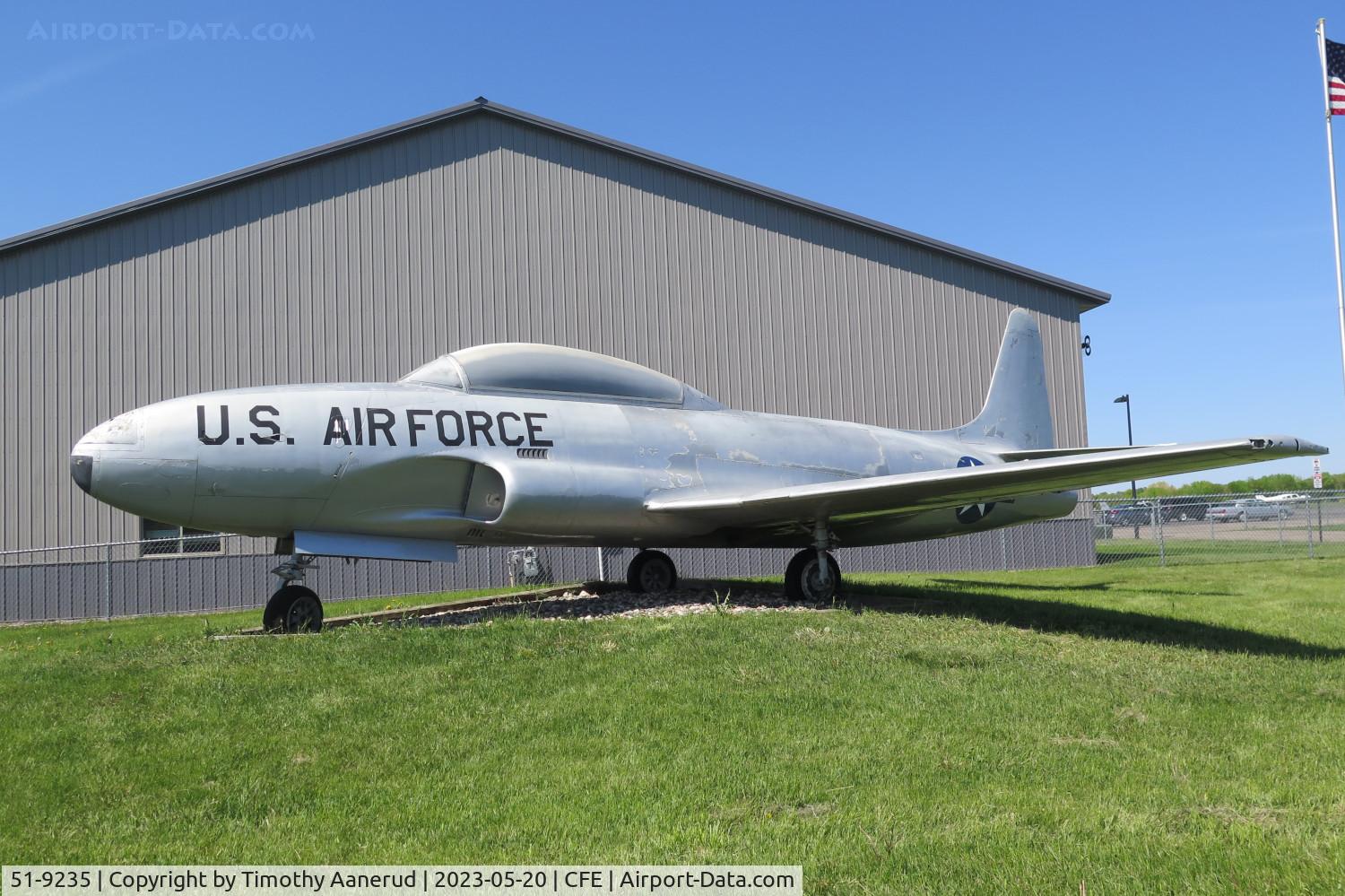 51-9235, 1951 Lockheed T-33A Shooting Star C/N 580-7019, 1951 Lockheed T-33A Shooting Star, c/n: 580-7019
