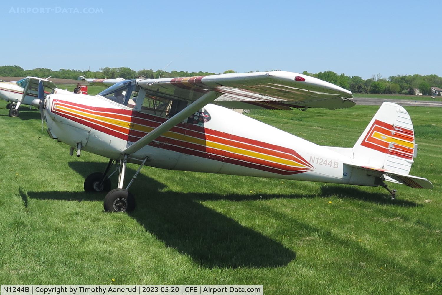 N1244B, 1947 Luscombe 8A C/N 5871, 1947 Luscombe 8A, c/n: 5871, The Great Minnesota Aviation Gathering 2023
