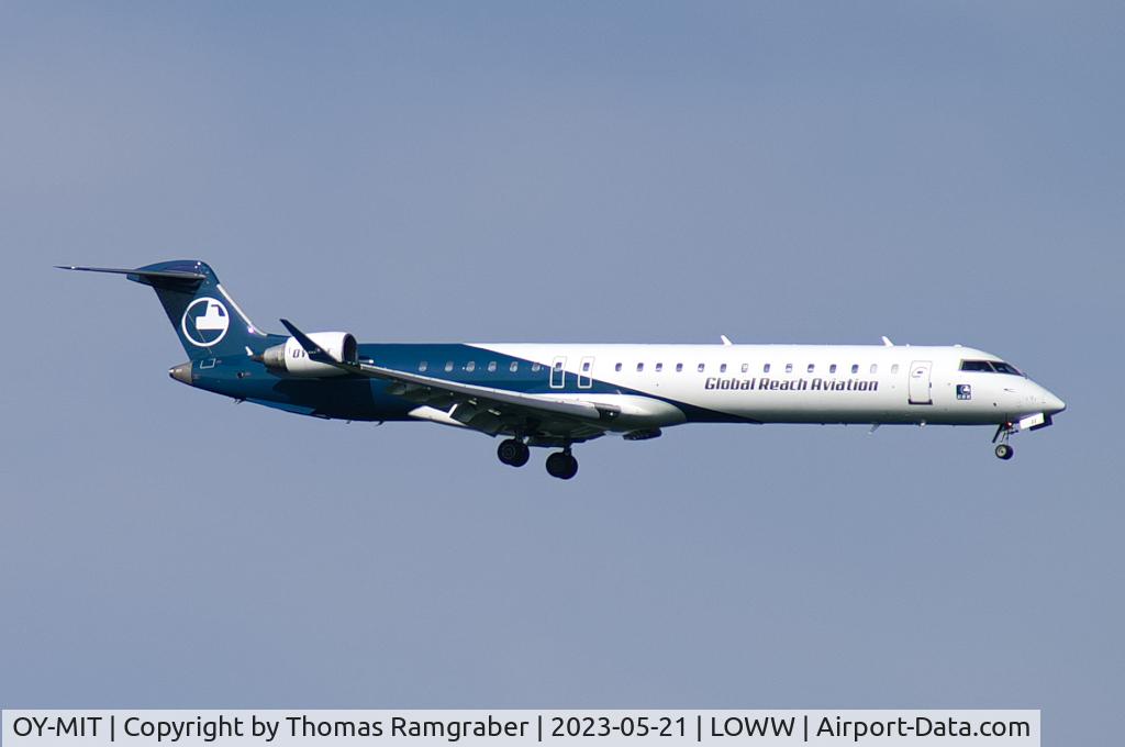 OY-MIT, 2006 Bombardier CRJ-900LR (CL-600-2D24) C/N 15078, Global Reach Aviation Canadair Regionaljet 900LR