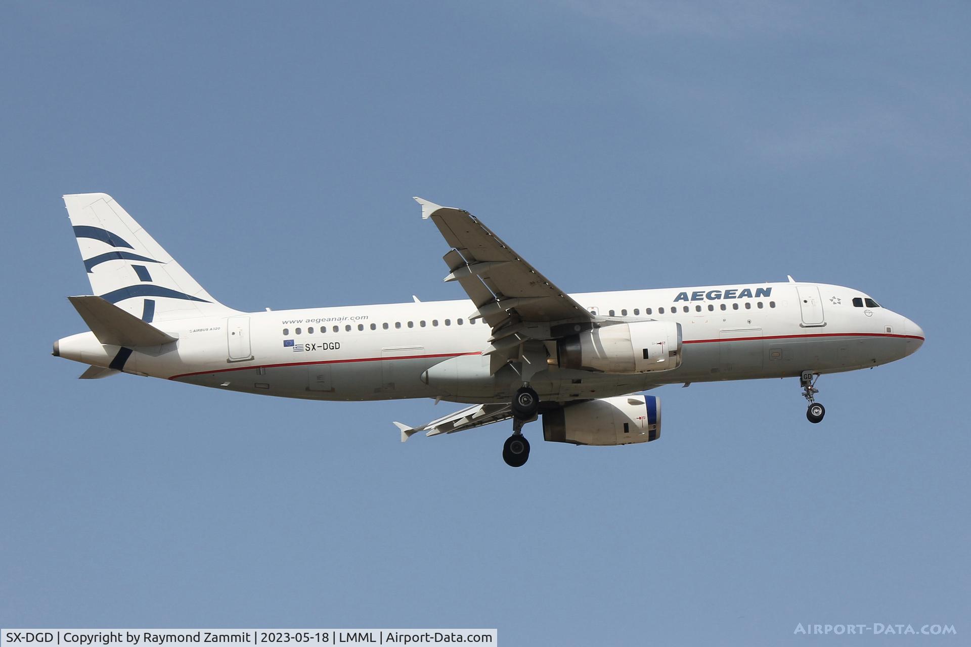 SX-DGD, 2009 Airbus A320-232 C/N 4065, A320 SX-DGD Aegean Airlines