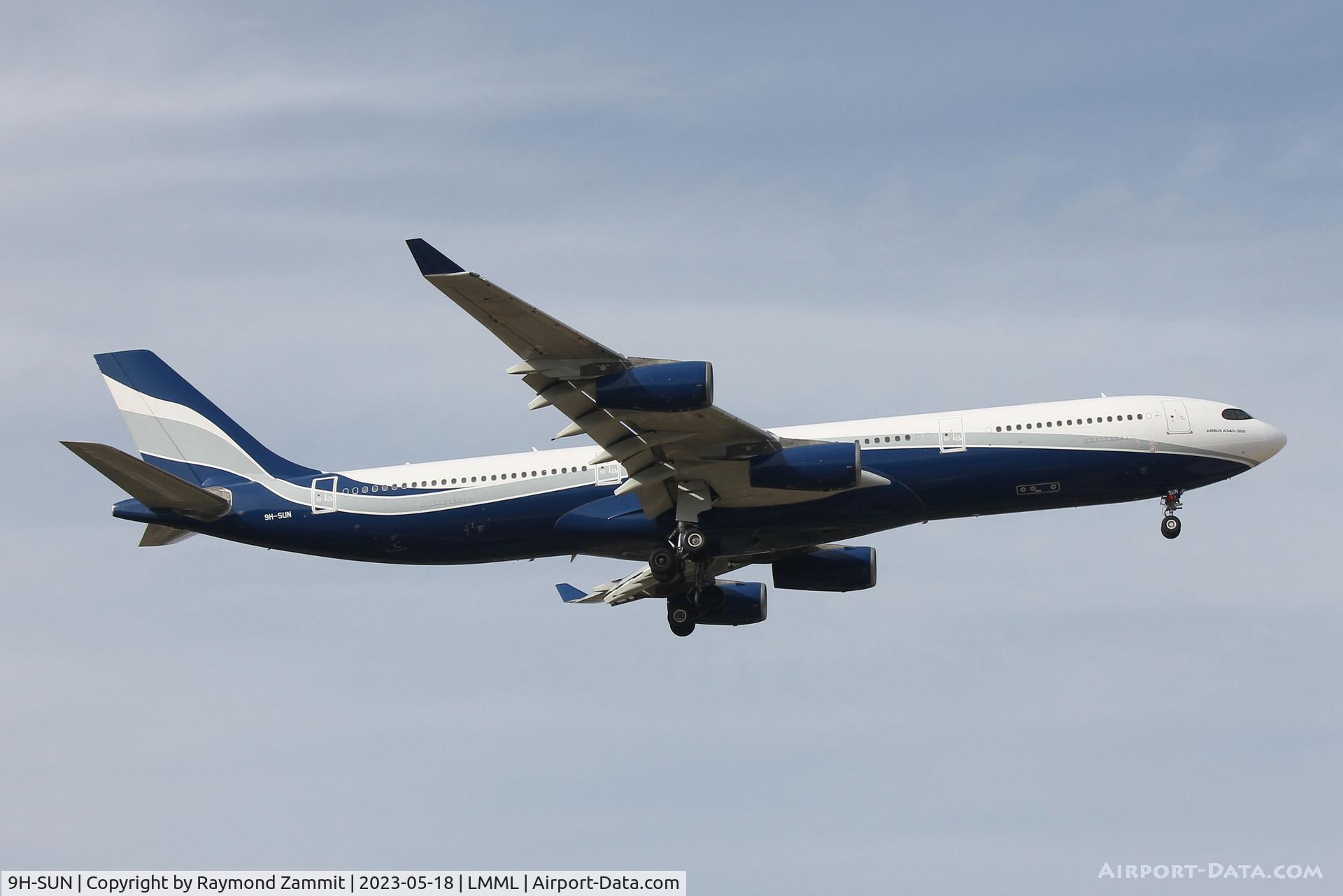 9H-SUN, 2000 Airbus A340-313X C/N 367, A340 9H-SUN HiFly Malta