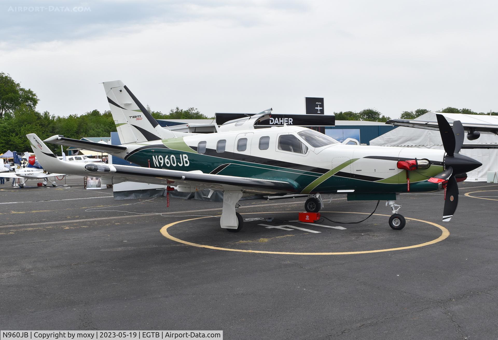 N960JB, 2023 Daher TBM-700 (960) C/N 1479, Daher TBM 960 at Wycombe Air Park.