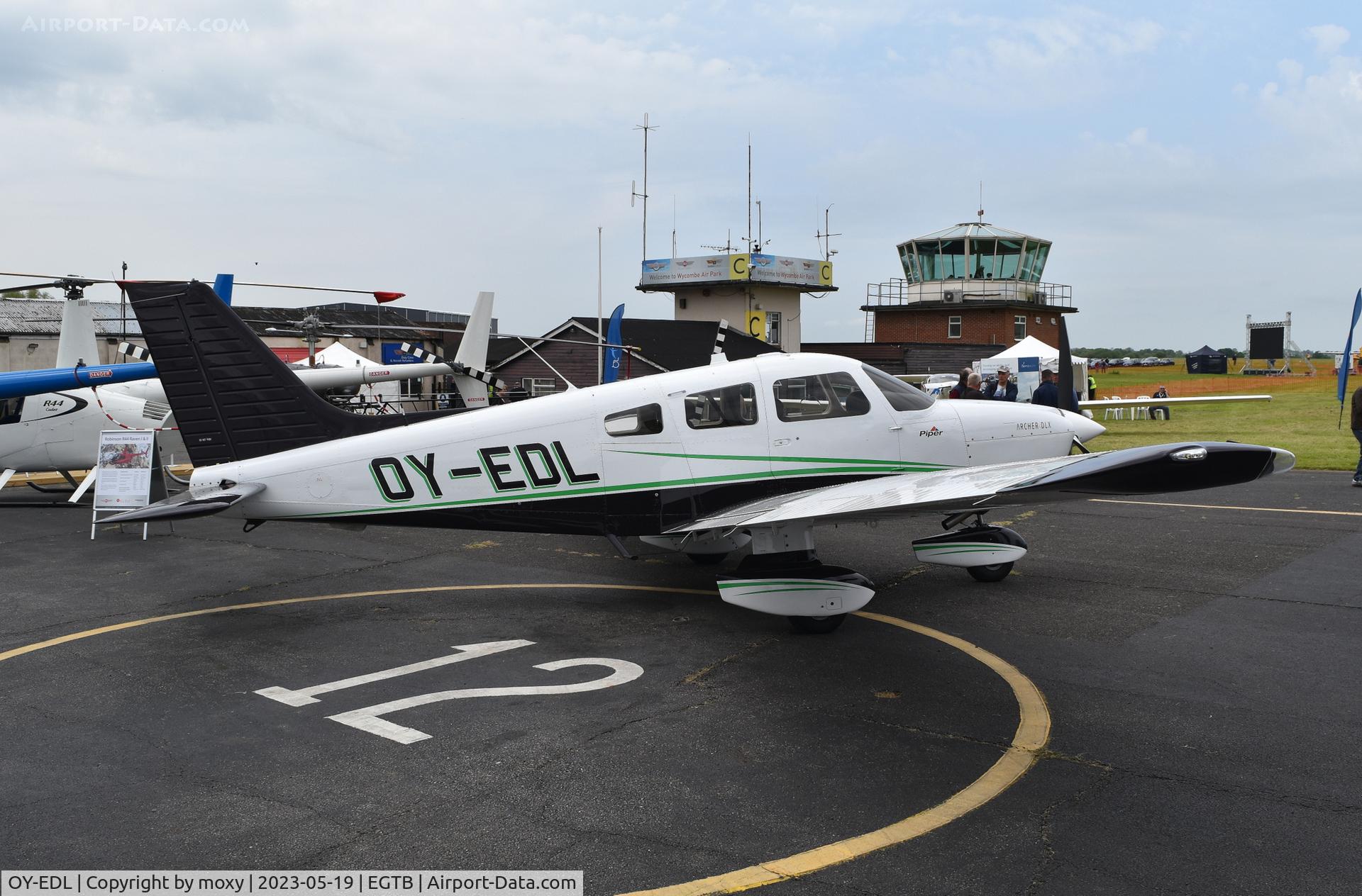 OY-EDL, 2020 Piper PA-28-181 Archer III DLX C/N 2881371, Piper PA-28-181 Archer III DLX at Wycombe Air Park.