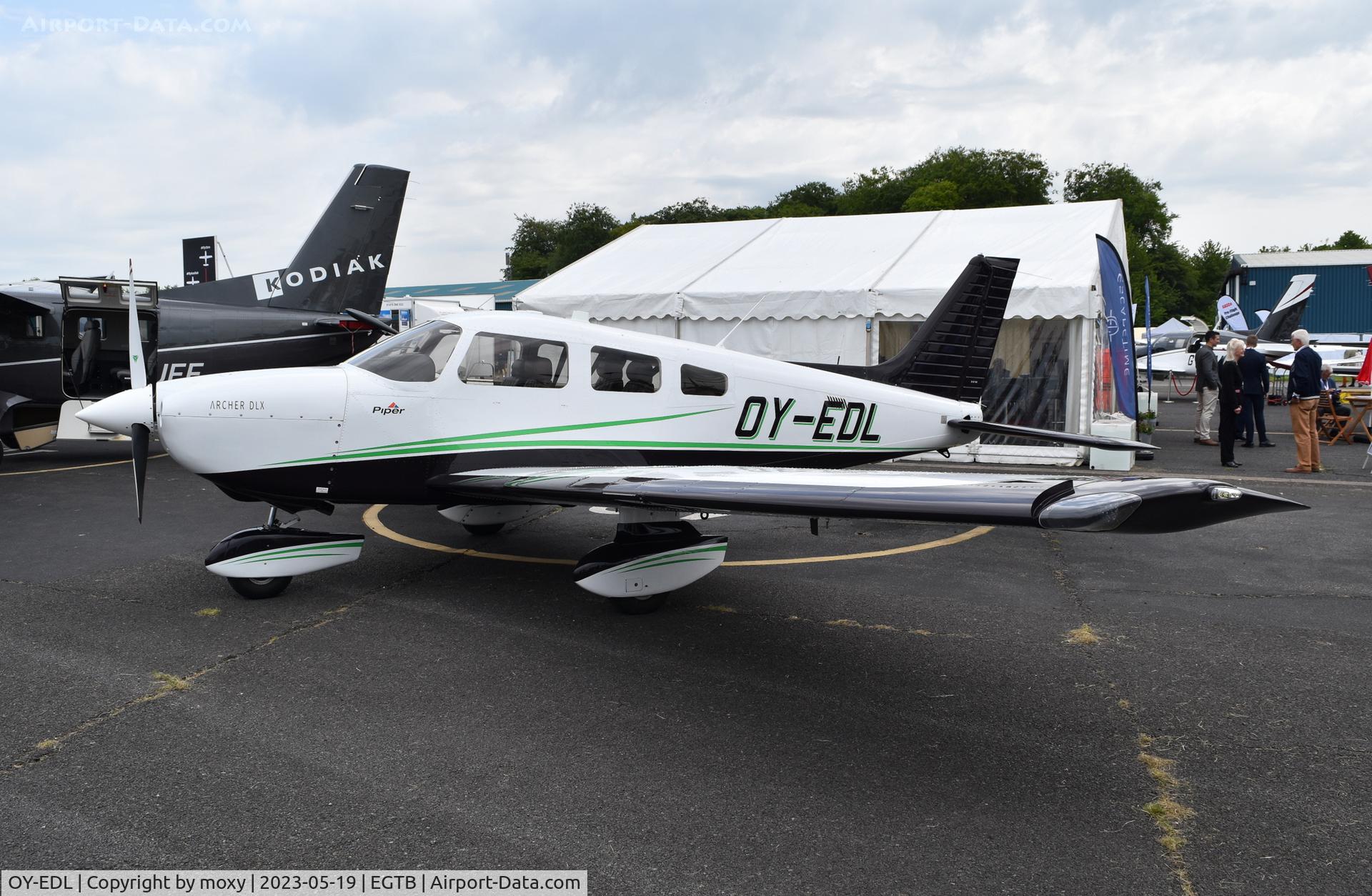 OY-EDL, 2020 Piper PA-28-181 Archer III DLX C/N 2881371, Piper PA-28-181 Archer III DLX at Wycombe Air Park.