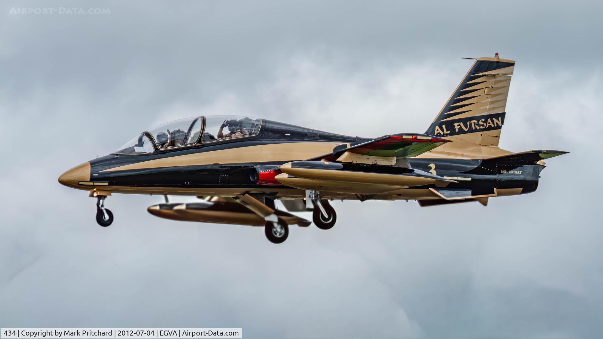 434, Aermacchi MB-339NAT C/N 6739, Shot at RIAT 2012