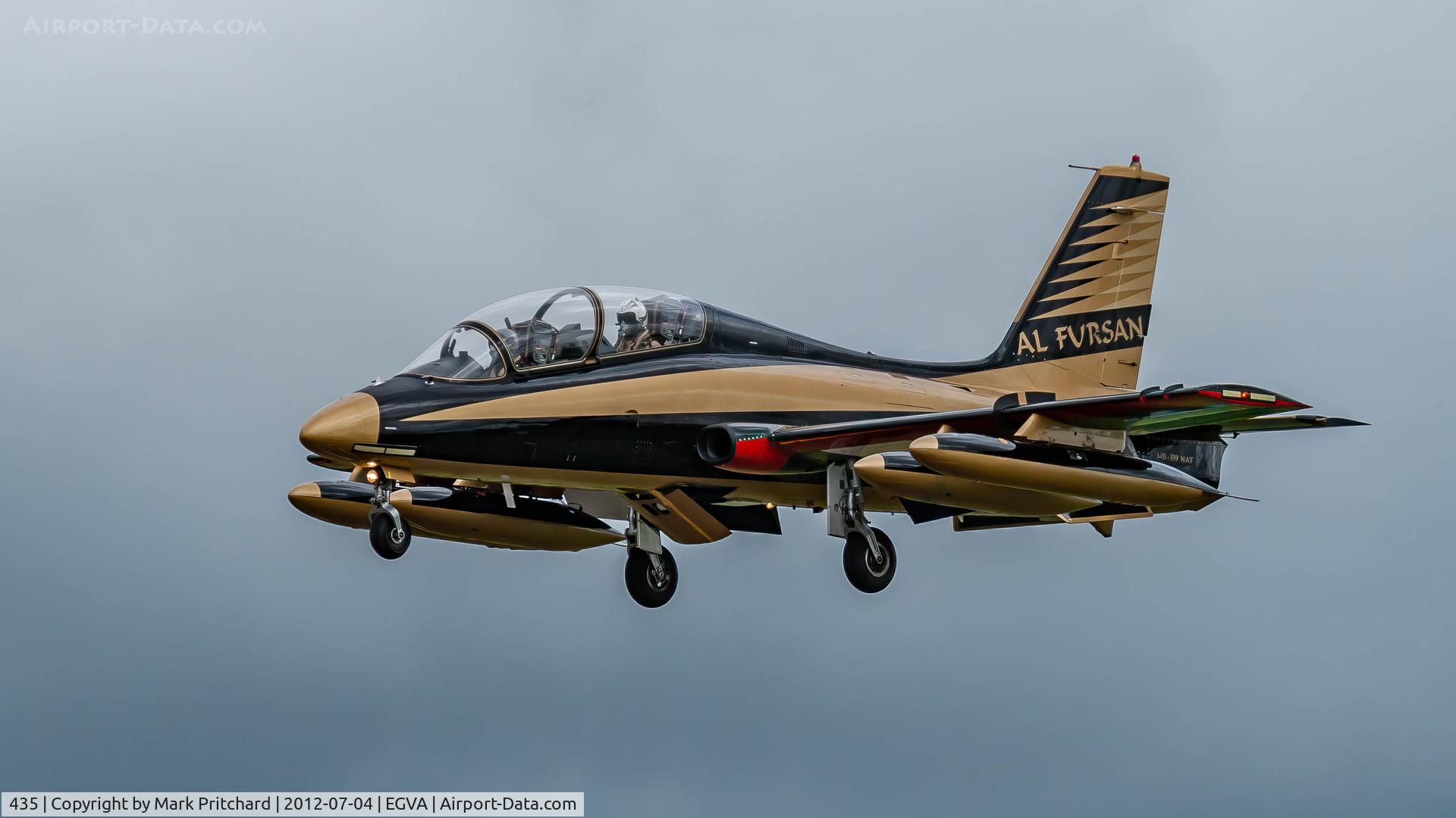 435, Aermacchi MB-339NAT C/N 6775, Shot at RIAT 2012