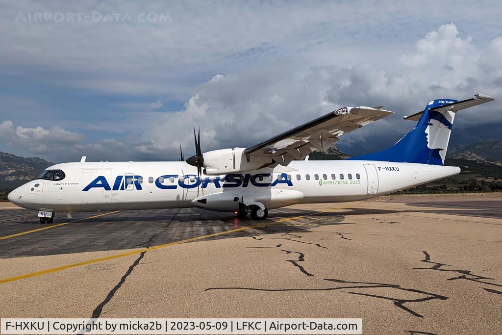 F-HXKU, 2023 ATR 72-600 C/N 1664, Taxiing