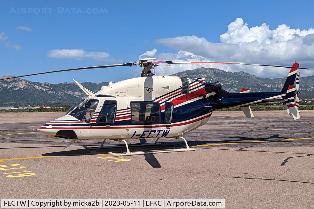I-ECTW, Bell 427 C/N 56075, Parked