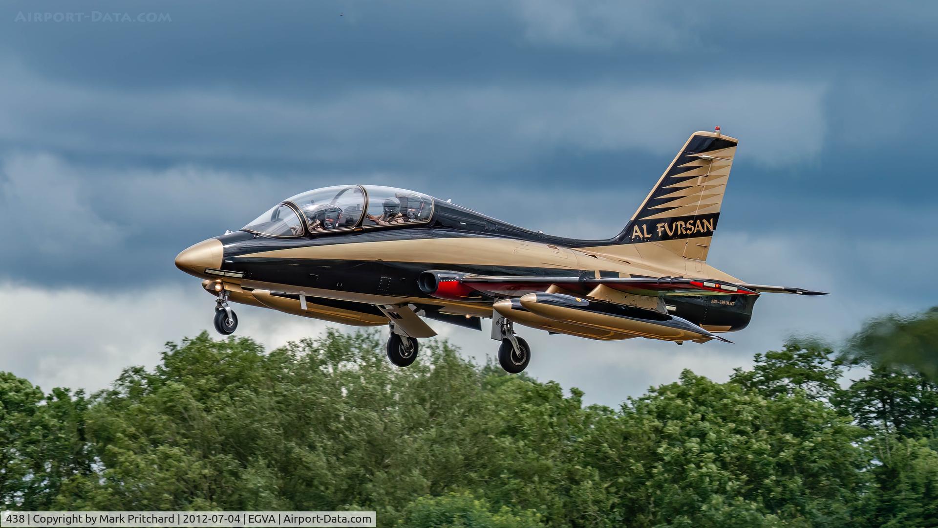 438, Aermacchi MB-339NAT C/N 6764/AA075, Shot at RIAT 2012