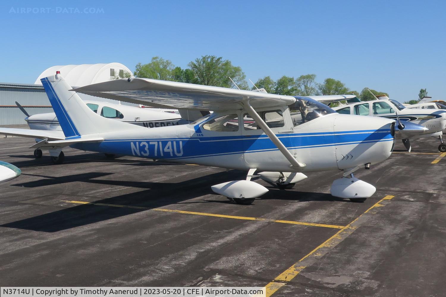 N3714U, 1963 Cessna 182G Skylane C/N 18255114, 1963 Cessna 182G, c/n: 18255114, The Great Minnesota Aviation Gathering 2023