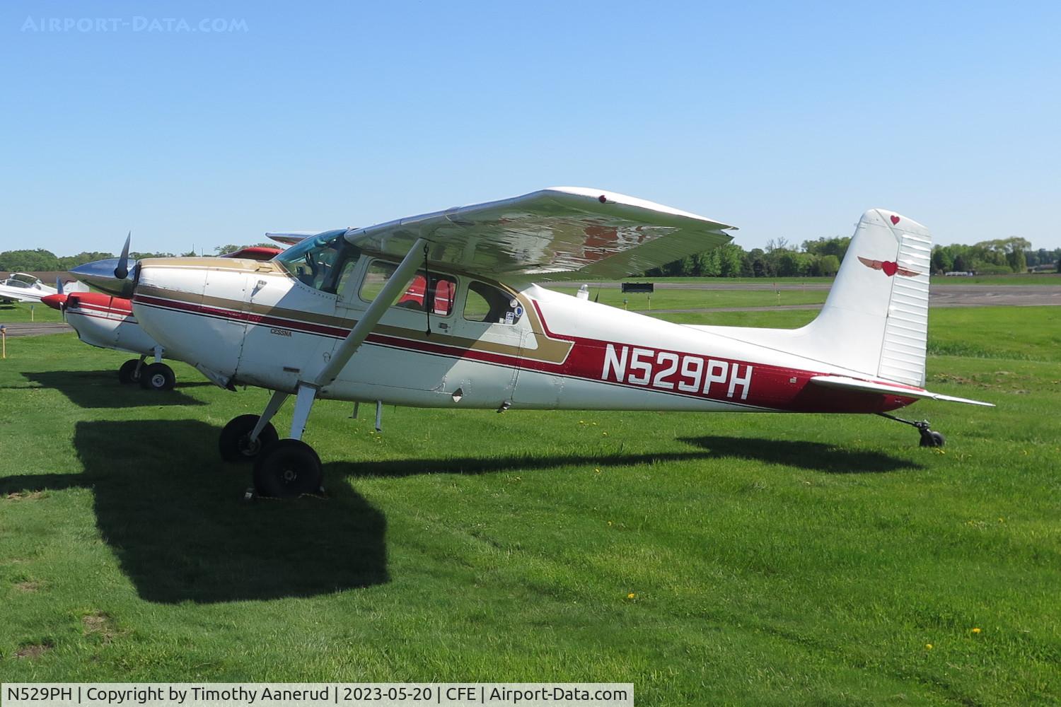 N529PH, 1955 Cessna 180 C/N 31324, 1955 Cessna 180, c/n: 31324, The Great Minnesota Aviation Gathering 2023