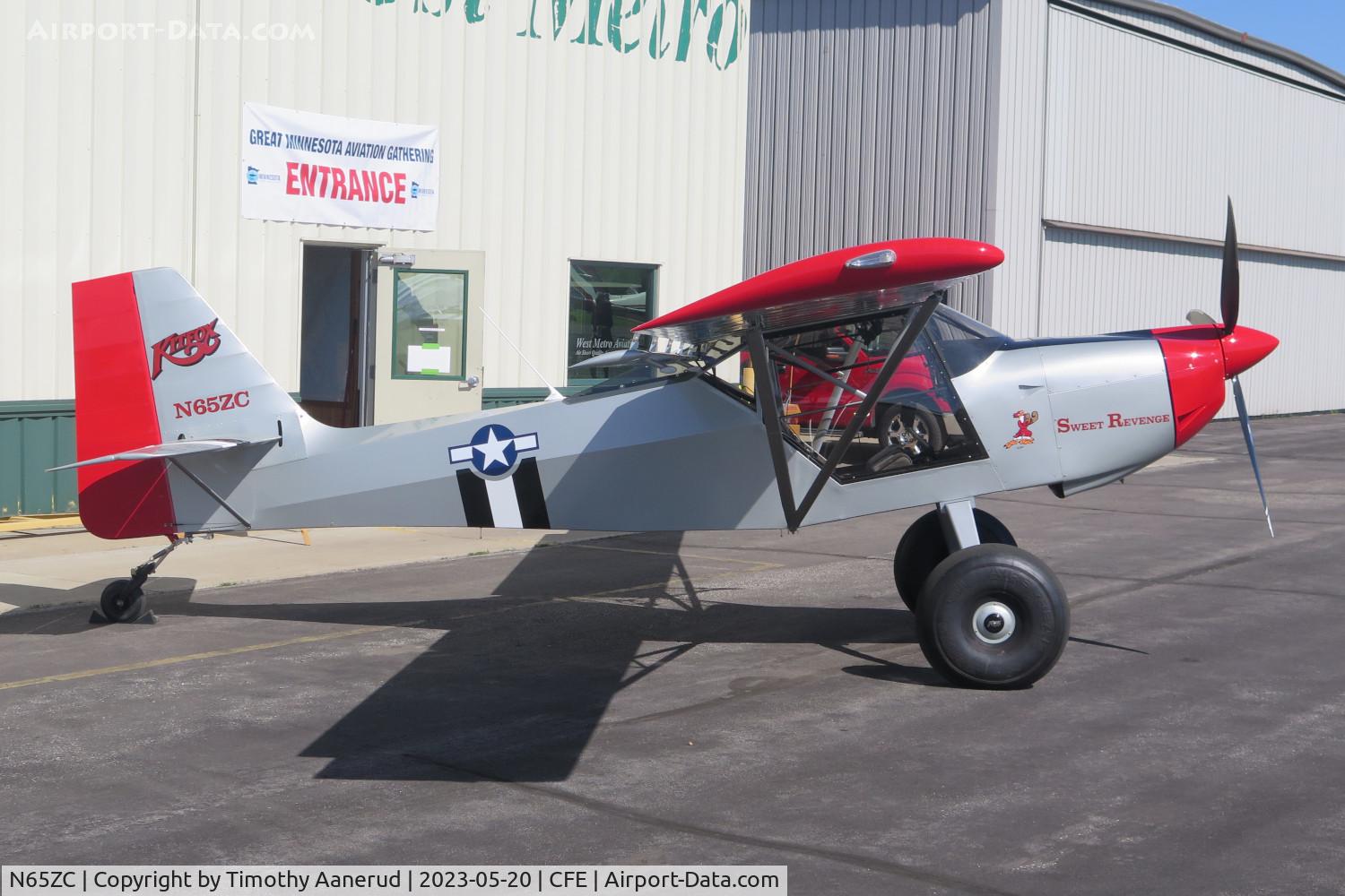N65ZC, 2016 Foxair Kitfox Light Sport C/N KA15120315, 2016 Foxair Kitfox Light Sport, c/n: KA15120315, The Great Minnesota Aviation Gathering 2023