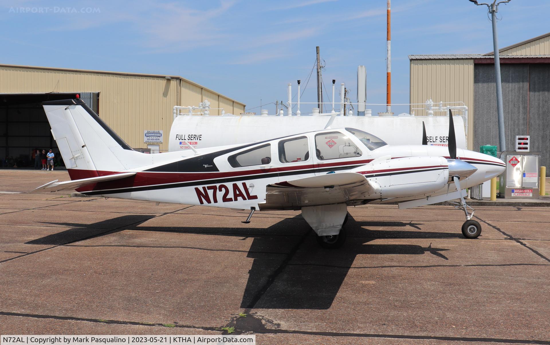 N72AL, 1968 Beech D55 Baron C/N TE-584, Beech D55