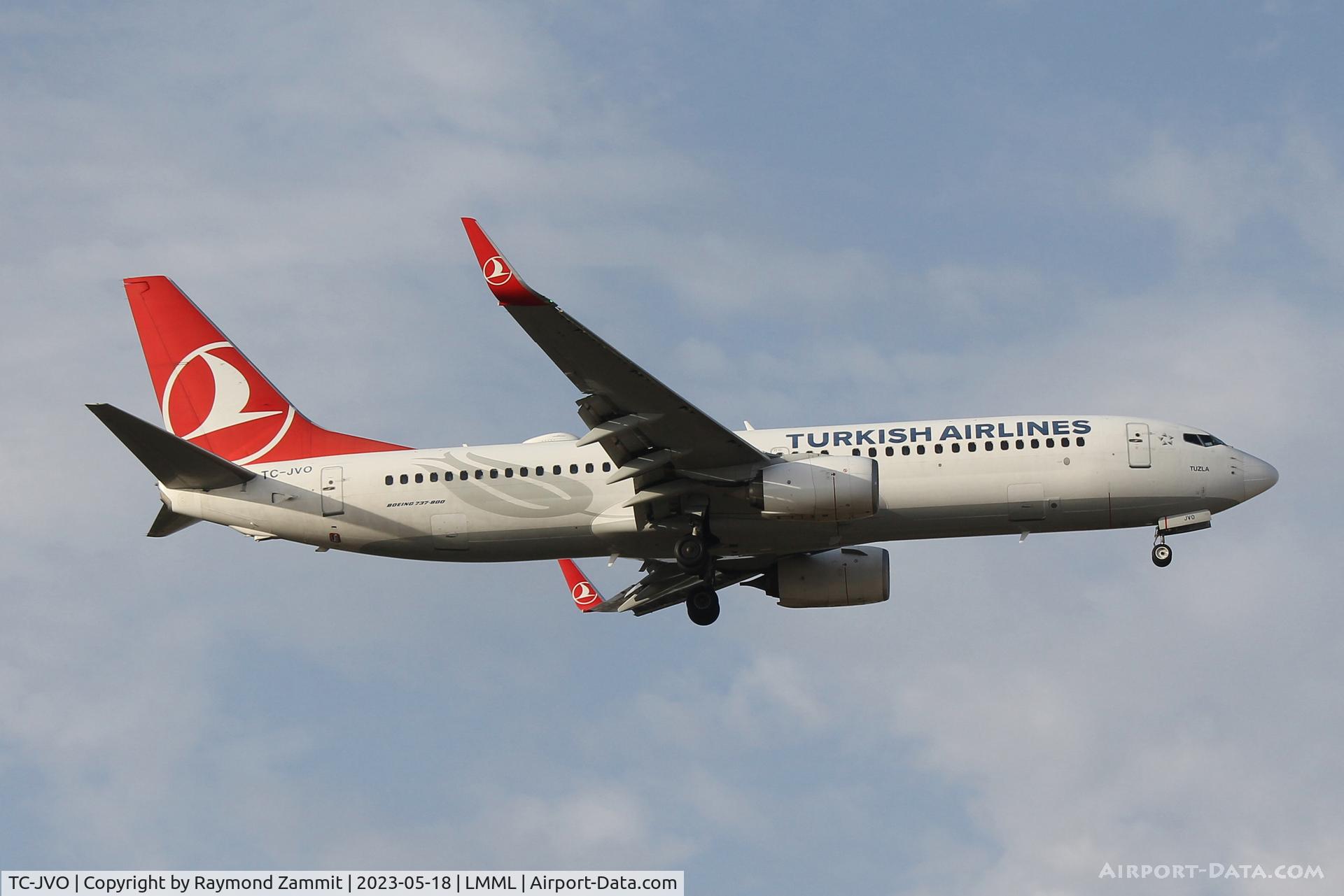 TC-JVO, 2016 Boeing 737-8F2 C/N 60031, B737-800 TC-JVO Turkish Airlines