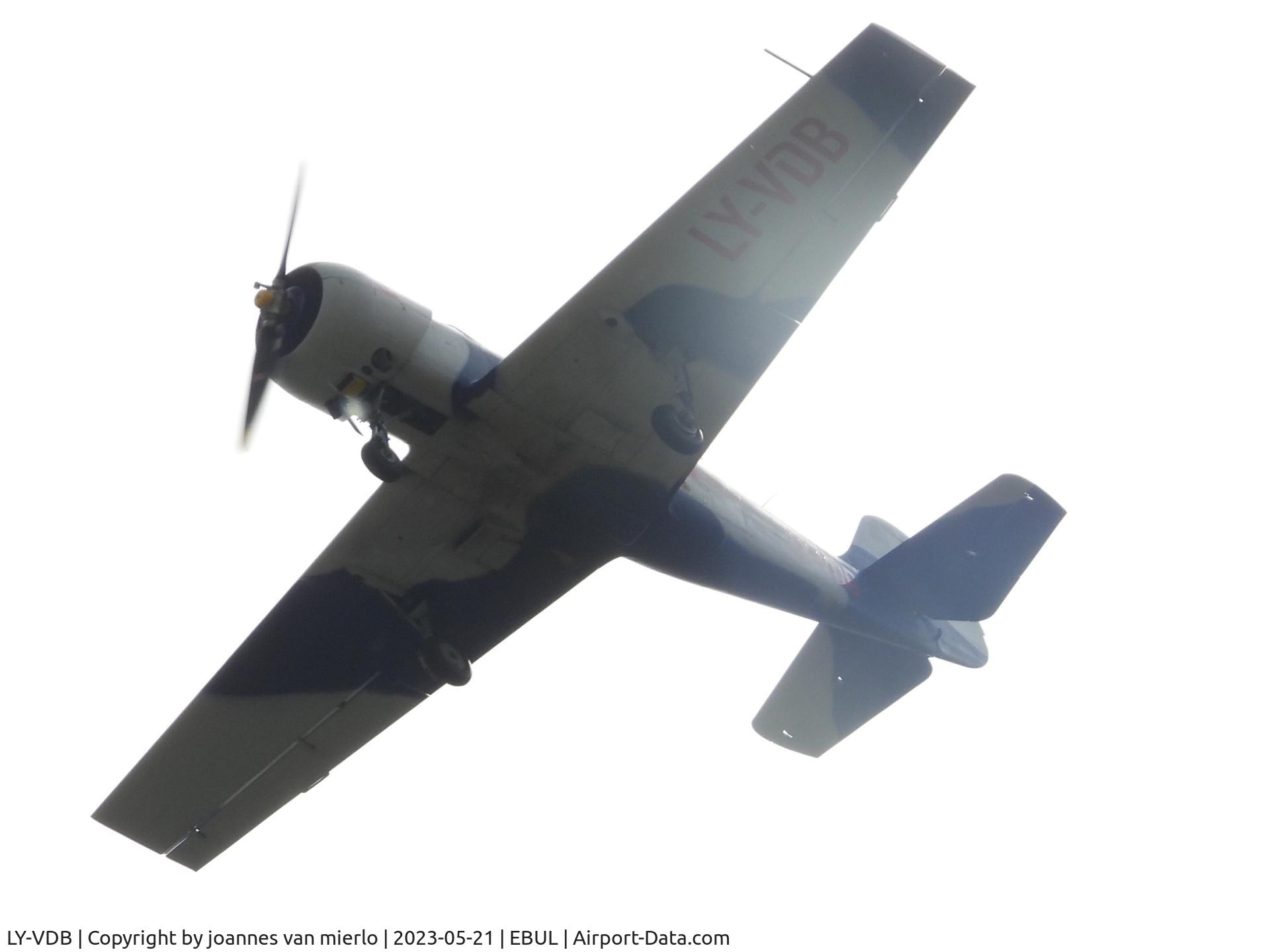 LY-VDB, 1982 Bacau Yak-52 C/N 822203, Ursel
