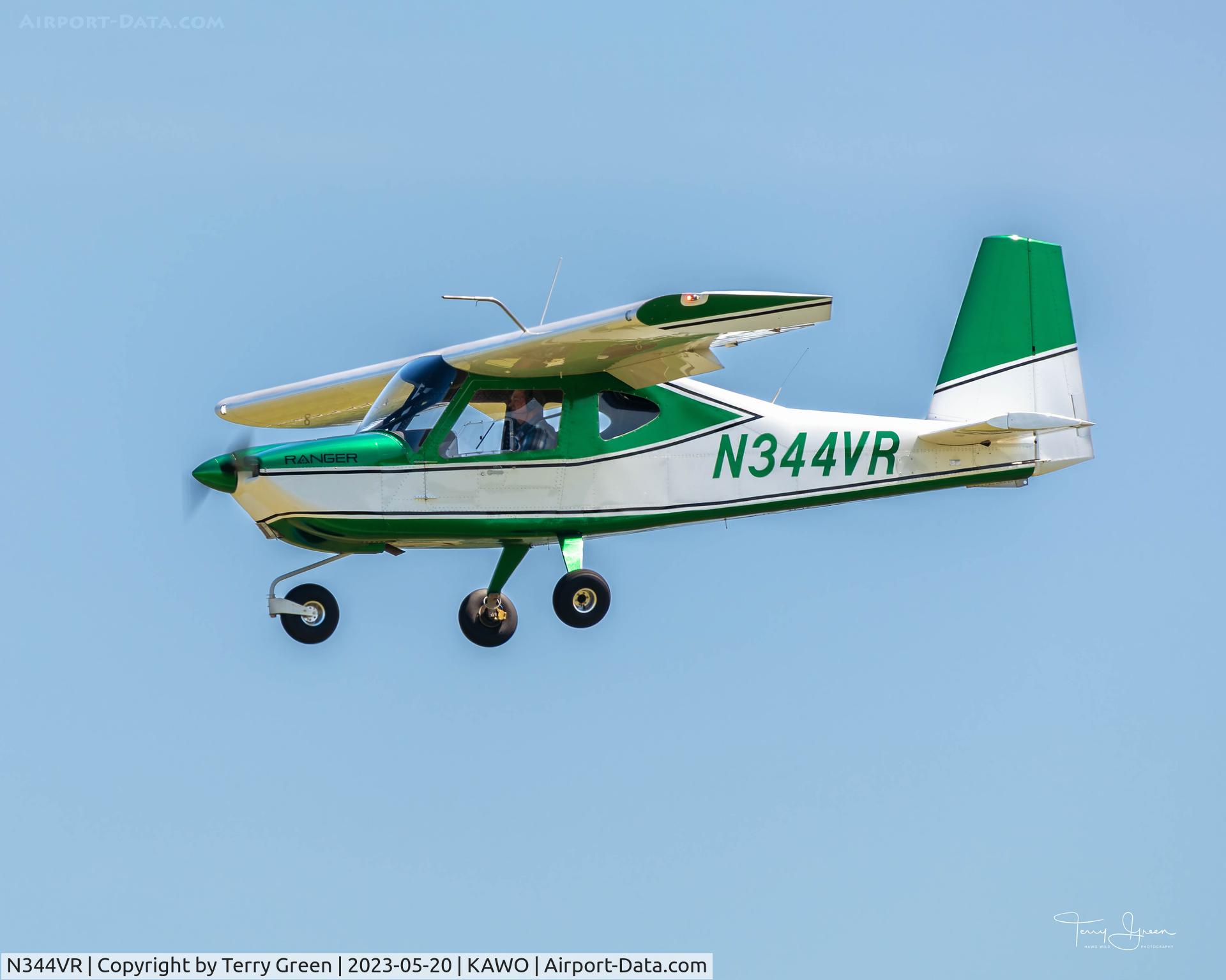 N344VR, 2022 Vashon Aircraft Ranger R7 C/N 10194, KAWO
