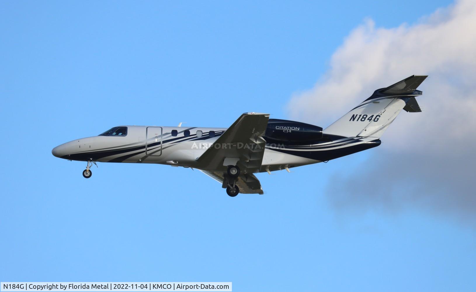 N184G, 2022 Cessna 525C Citationjet CJ4 CitationJet CJ4 C/N 525C0391, C525C zx