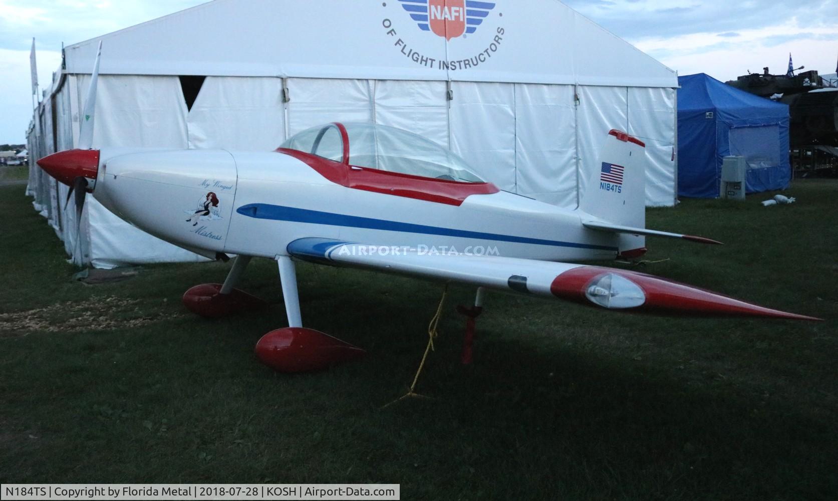 N184TS, 2016 Vans RV-8 C/N 83209, RV-8 zx