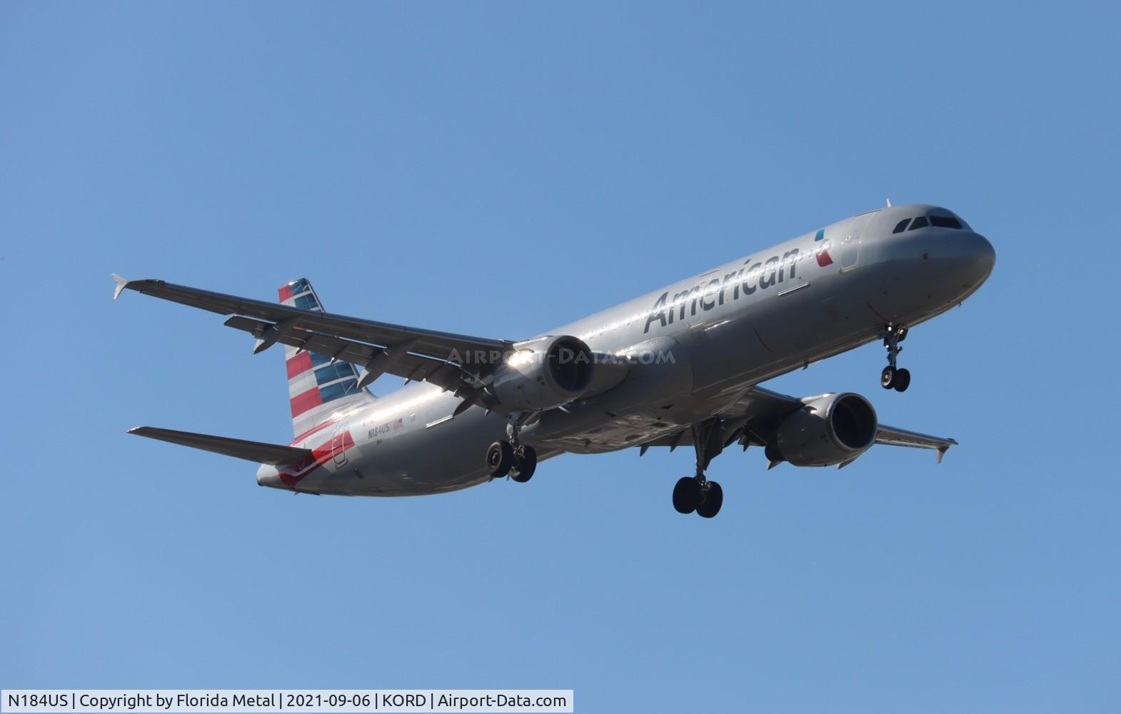 N184US, 2002 Airbus A321-211 C/N 1651, AAL A321 zx