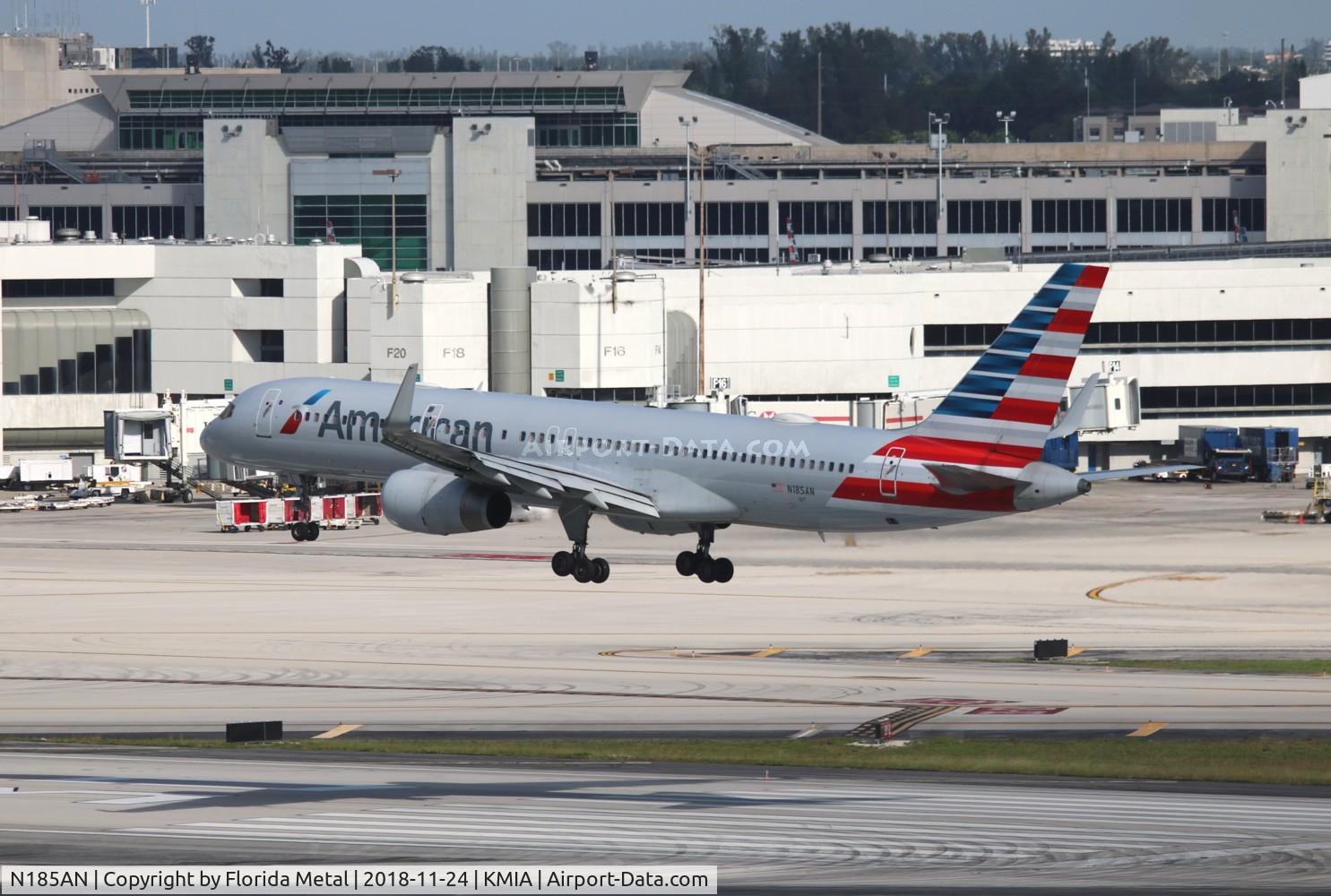 N185AN, 2001 Boeing 757-223 C/N 32379, AAL 752 nc zx