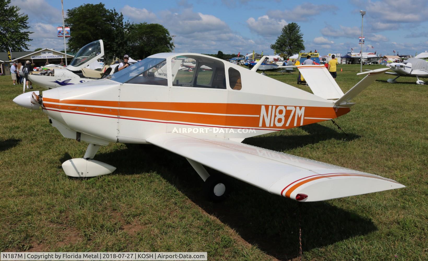 N187M, 1975 Davis DA-2A C/N GM-1, Davis DA-2A zx