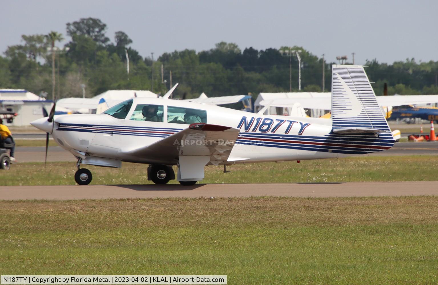 N187TY, 1978 Mooney M20J 201 C/N 24-0652, M20J zx