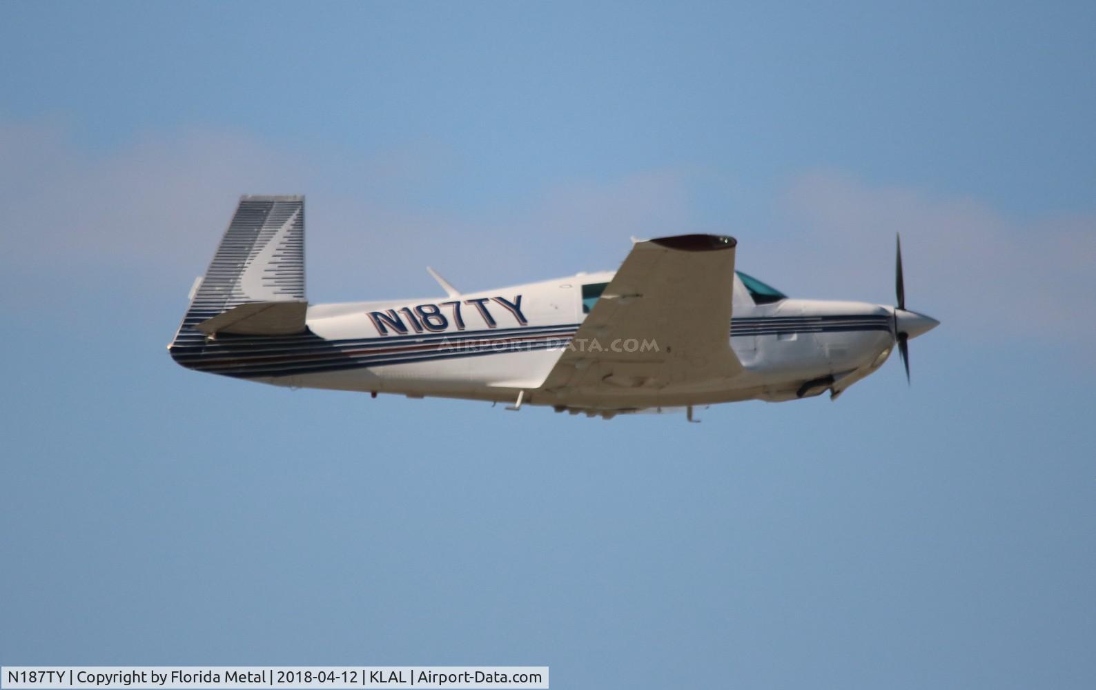 N187TY, 1978 Mooney M20J 201 C/N 24-0652, M20J zx