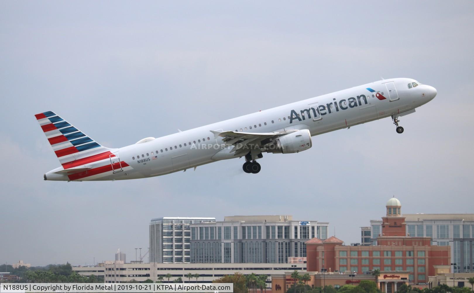 N188US, 2002 Airbus A321-211 C/N 1724, AAL A321 zx