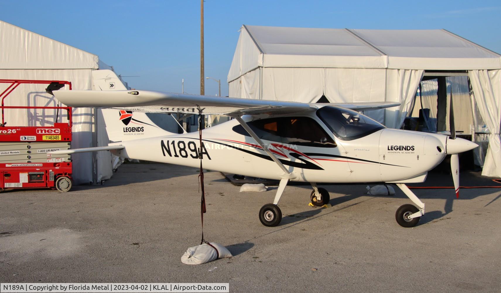 N189A, 2021 Tecnam P2008 C/N 189, Tecnam 2008 zx