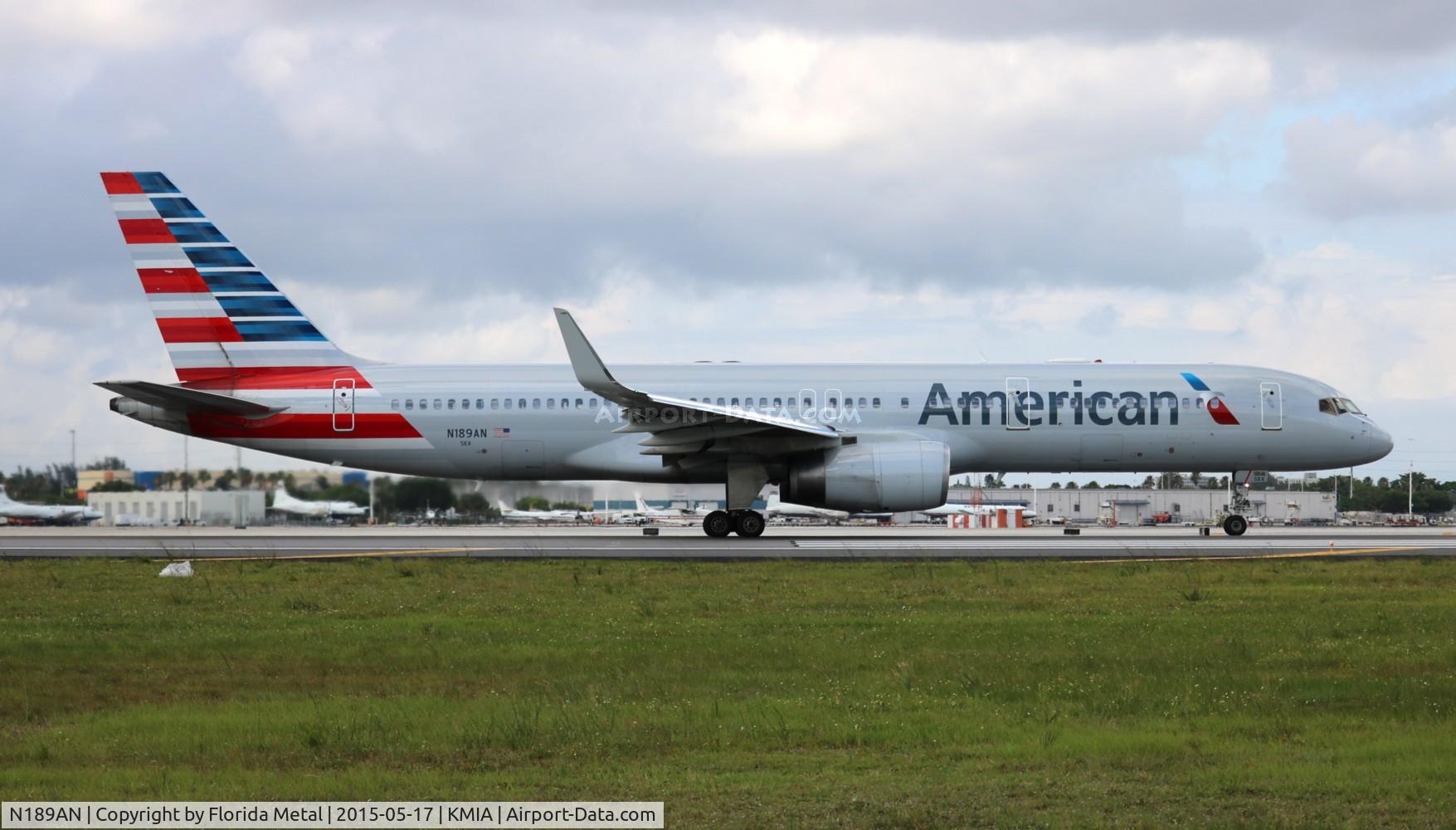N189AN, 2001 Boeing 757-223 C/N 32383, AAL 752 nc zx