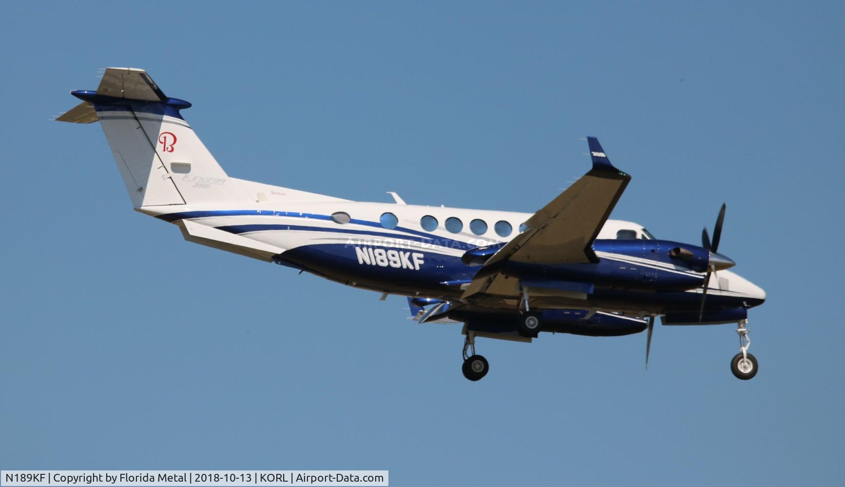 N189KF, 2017 Beech B300 King Air King Air C/N FL-1089, King Air 350 zx