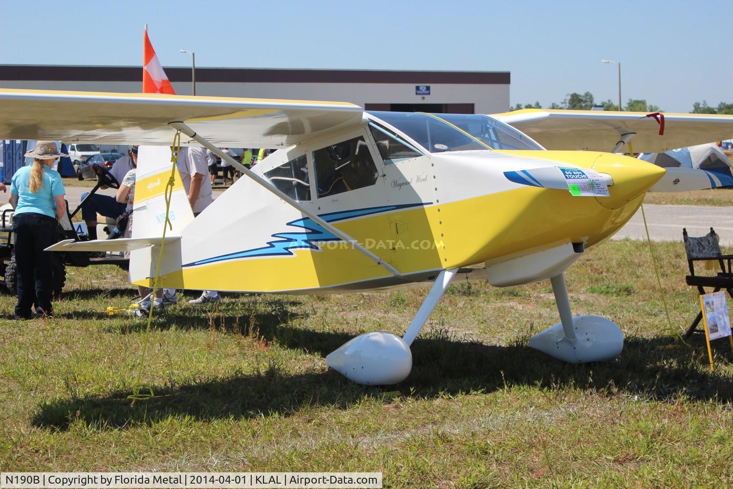 N190B, 1999 Wittman Tailwind C/N 760, Wittman Tailwind zx