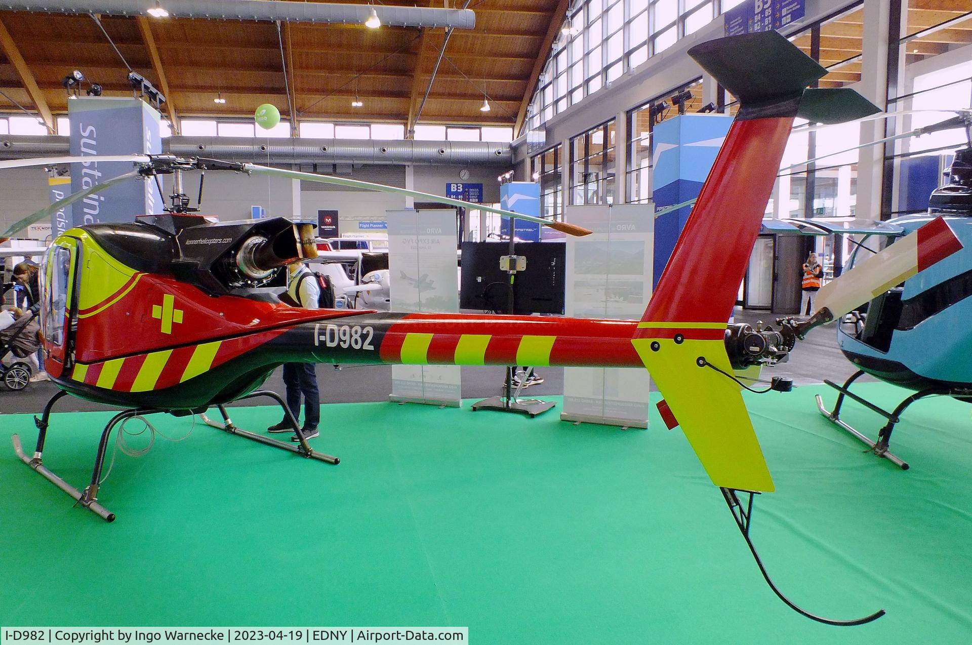 I-D982, Konner K1 C/N Not found I-D982, Konner K1 at the AERO 2023, Friedrichshafen