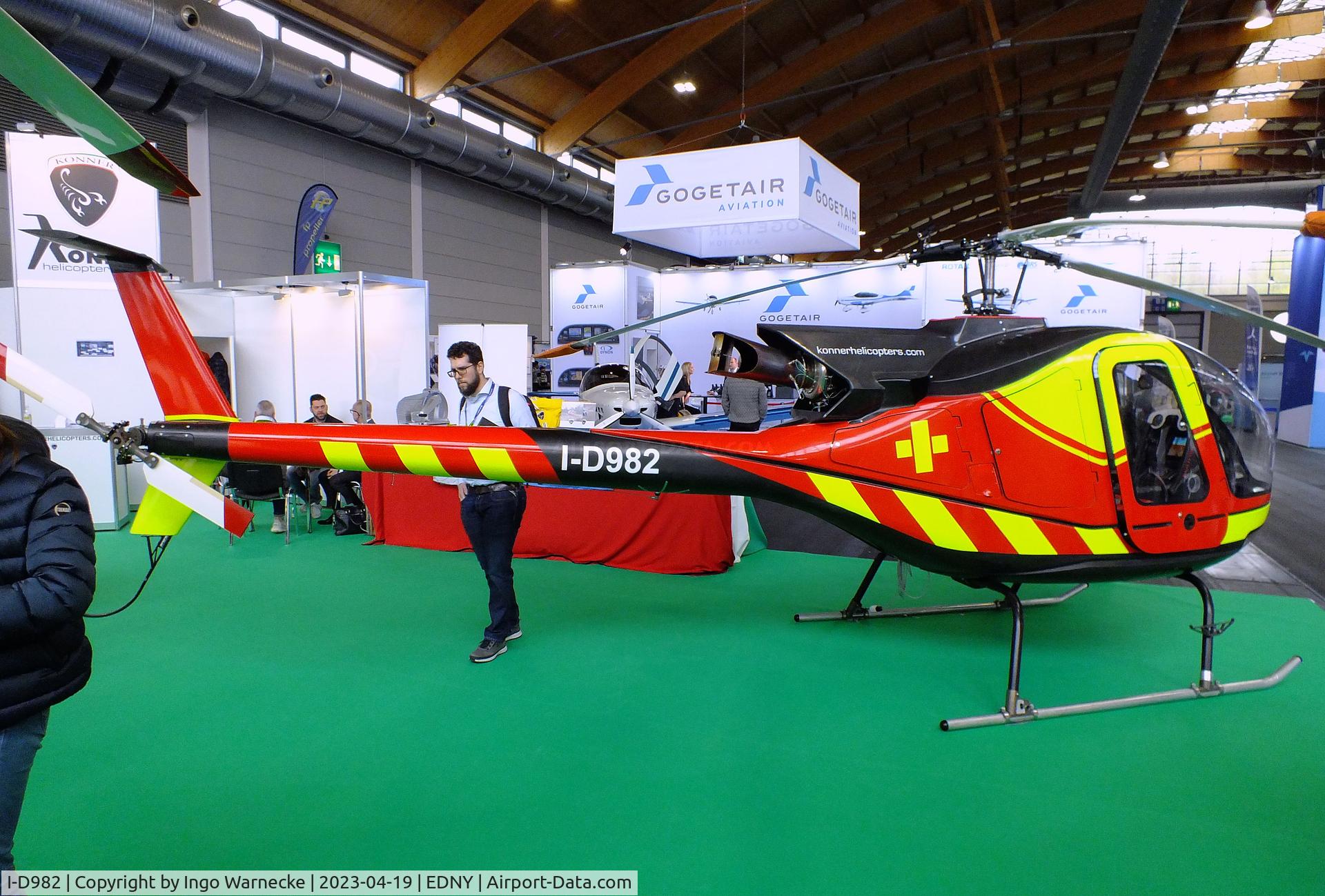 I-D982, Konner K1 C/N Not found I-D982, Konner K1 at the AERO 2023, Friedrichshafen