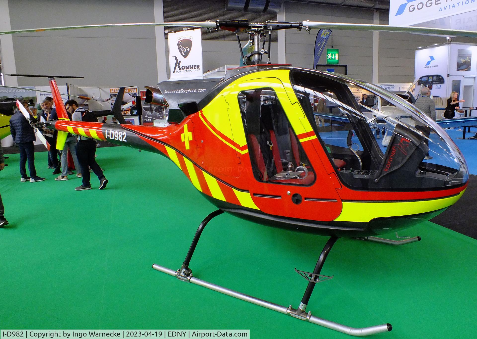 I-D982, Konner K1 C/N Not found I-D982, Konner K1 at the AERO 2023, Friedrichshafen