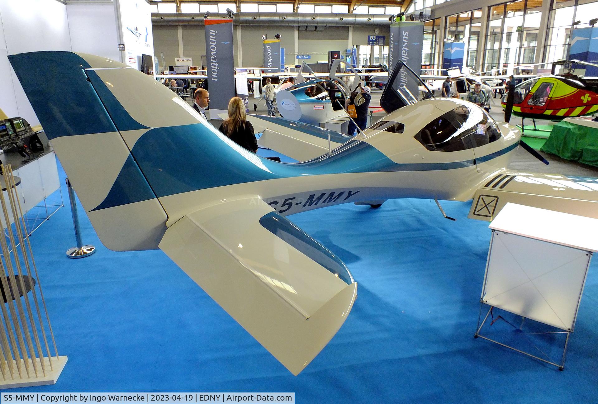 S5-MMY, Gogetair G750T C/N IQ008, Gogetair G750T at the AERO 2023, Friedrichshafen