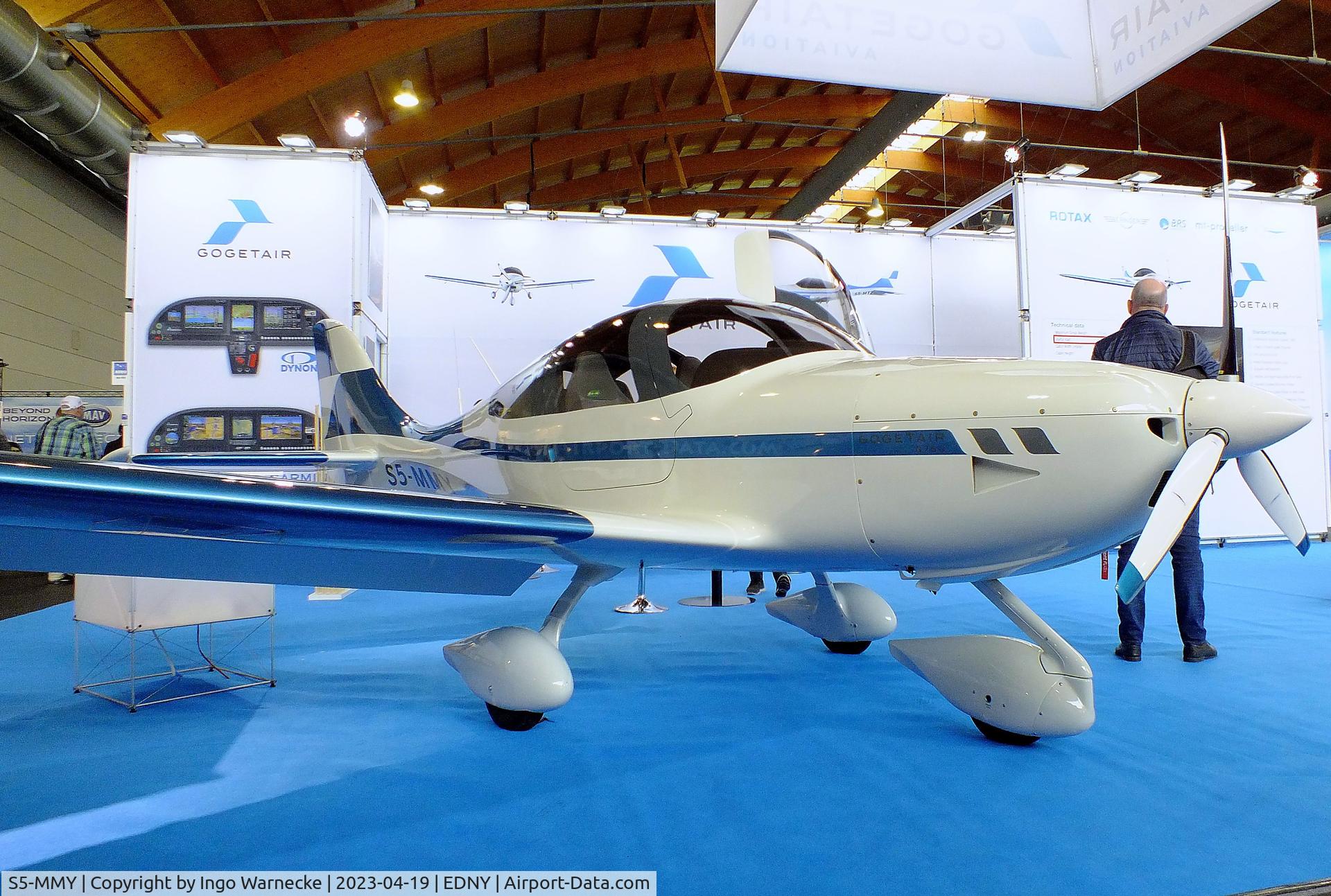 S5-MMY, Gogetair G750T C/N IQ008, Gogetair G750T at the AERO 2023, Friedrichshafen