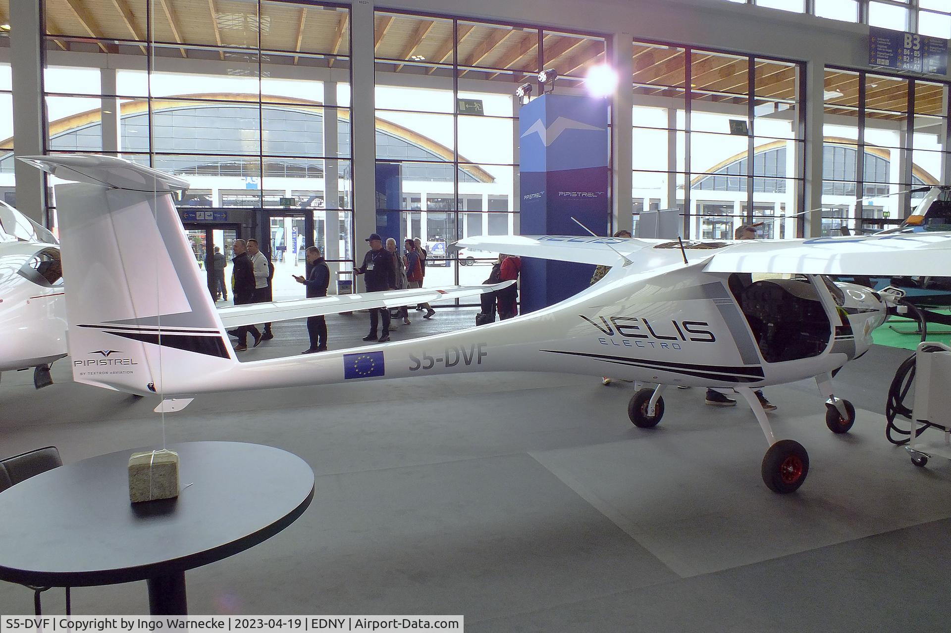 S5-DVF, Pipistrel SW 128 (Velis Electro) C/N not found_S5-DVF, Pipistrel SW 128 Velis Electro with electric motor at the AERO 2023, Friedrichshafen