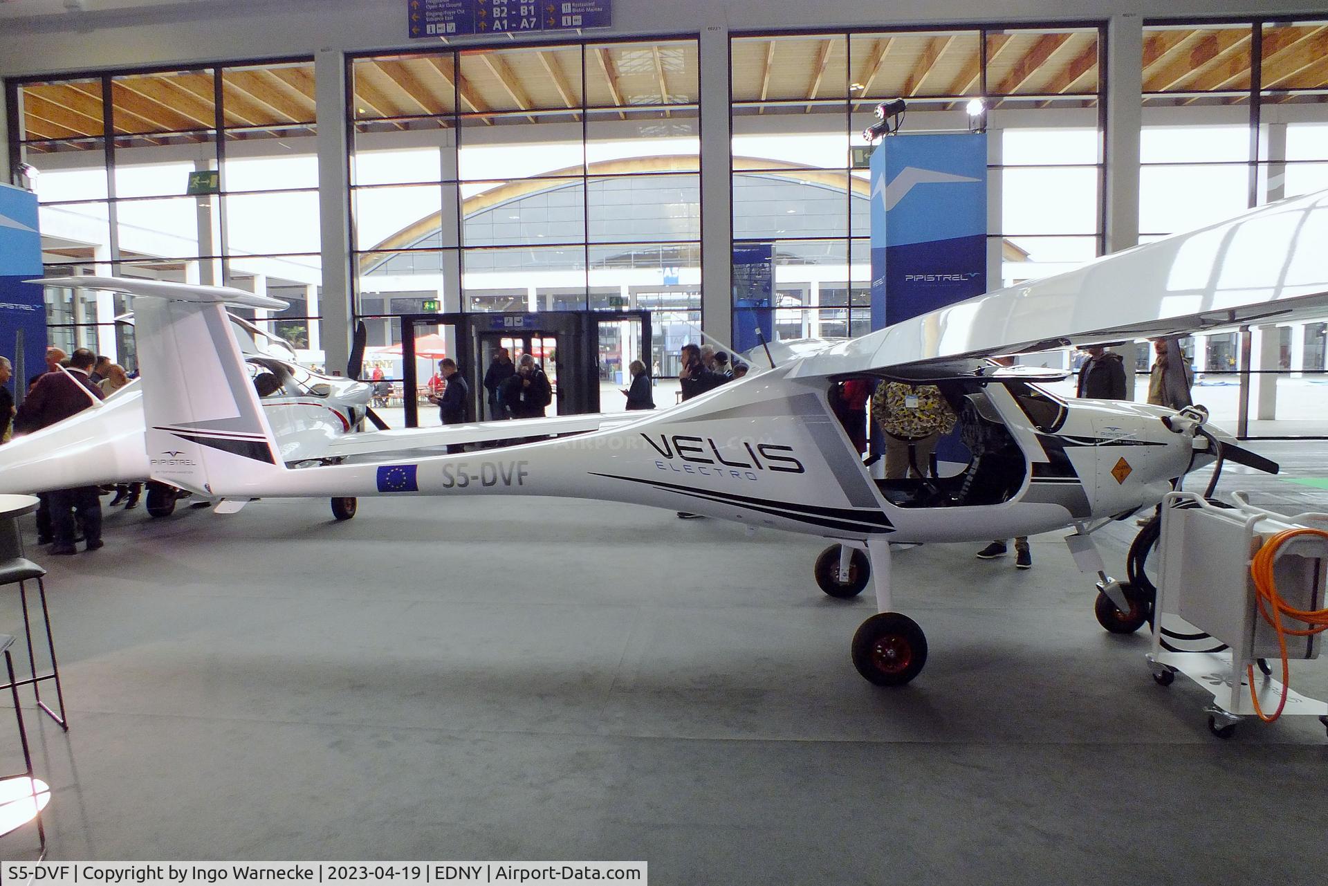 S5-DVF, Pipistrel SW 128 (Velis Electro) C/N not found_S5-DVF, Pipistrel SW 128 Velis Electro with electric motor at the AERO 2023, Friedrichshafen