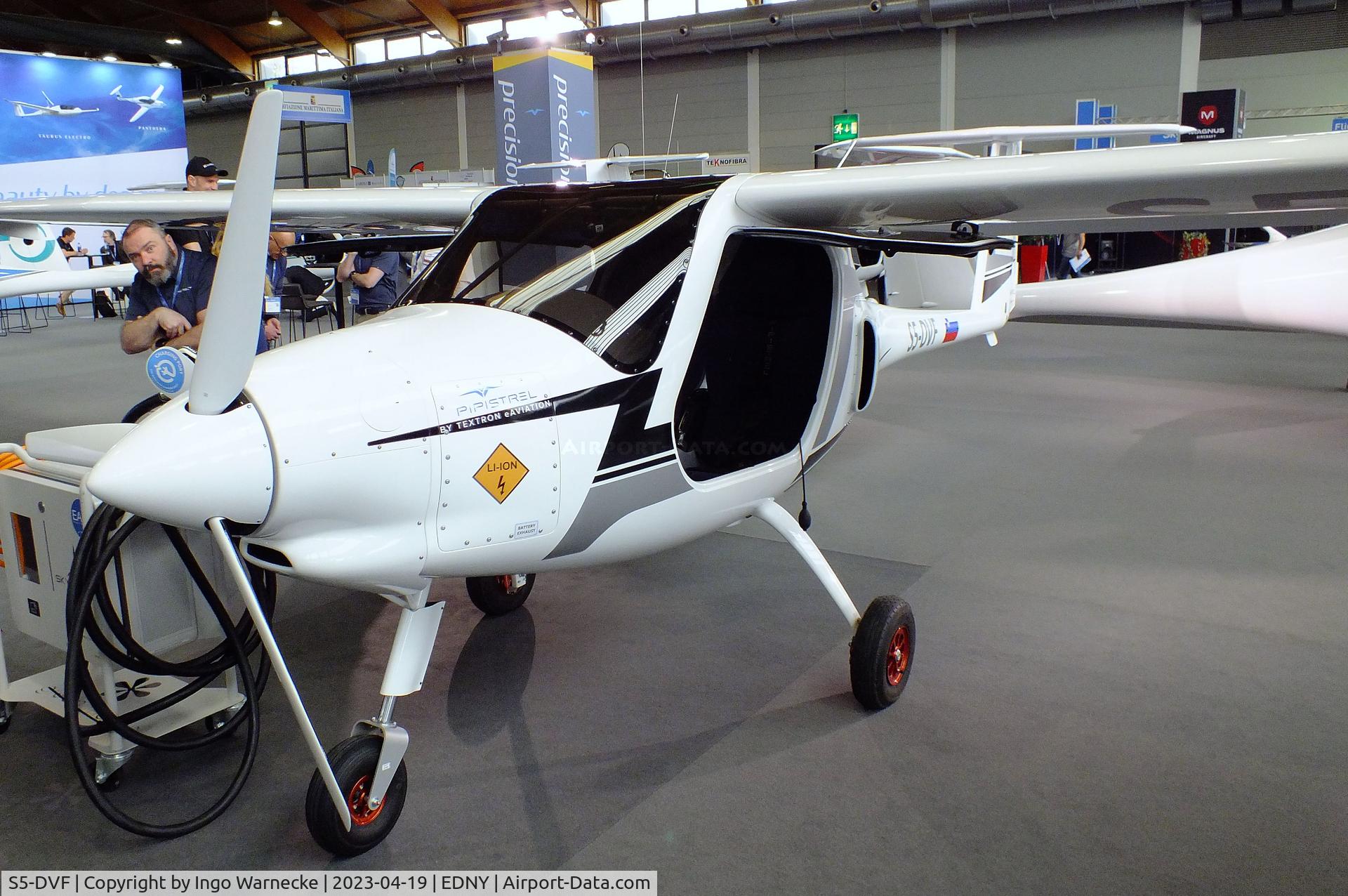S5-DVF, Pipistrel SW 128 (Velis Electro) C/N not found_S5-DVF, Pipistrel SW 128 Velis Electro with electric motor at the AERO 2023, Friedrichshafen