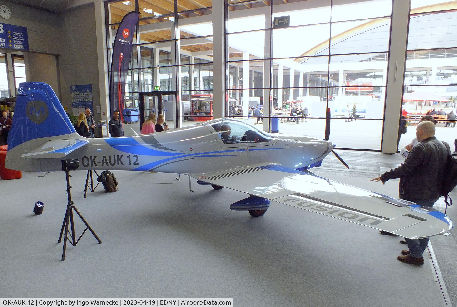 OK-AUK 12, Magnus Fusion 212 C/N not found_OK-AUK 12, Magnus Fusion 212 at the AERO 2023, Friedrichshafen