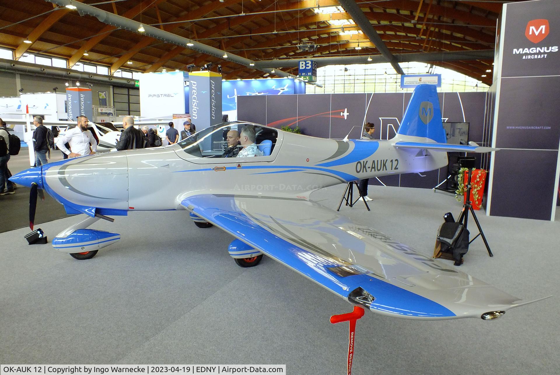 OK-AUK 12, Magnus Fusion 212 C/N not found_OK-AUK 12, Magnus Fusion 212 at the AERO 2023, Friedrichshafen