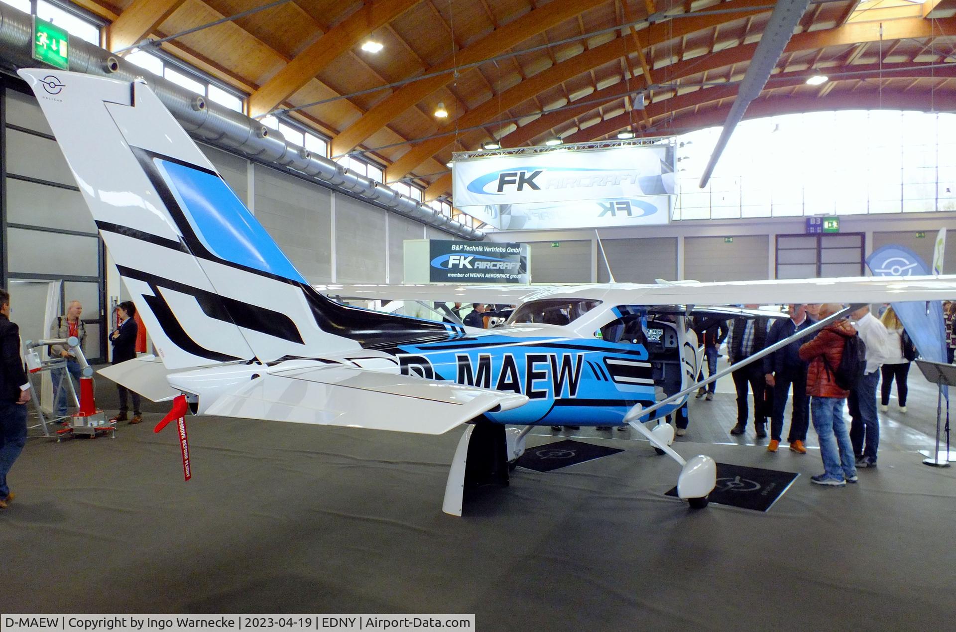D-MAEW, Orlican M-8 Eagle C/N not found_D-MAEW, Orlican M-8 Eagle at the AERO 2023, Friedrichshafen
