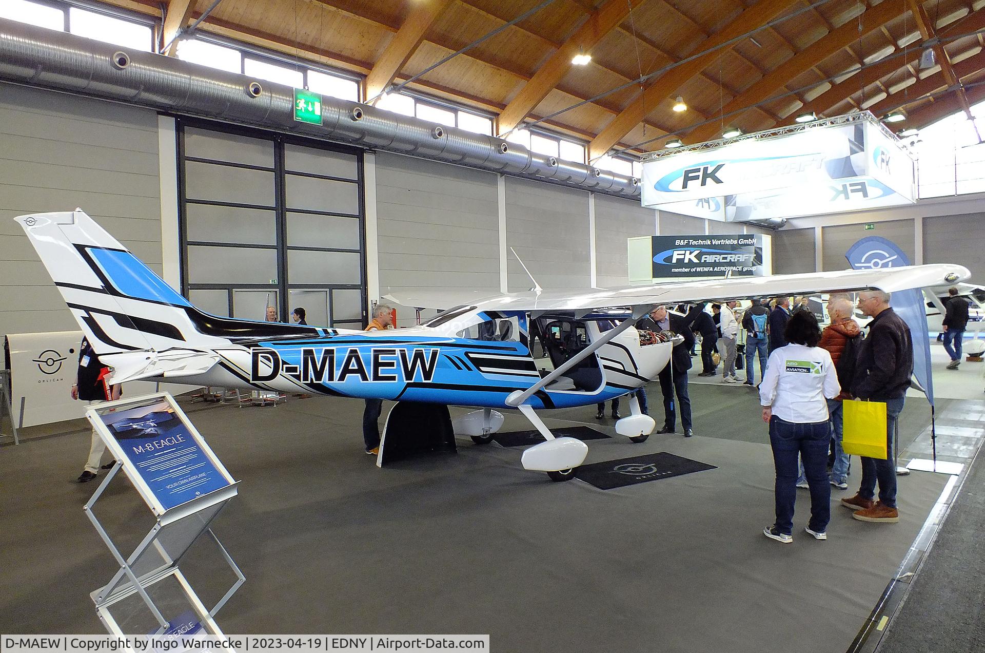 D-MAEW, Orlican M-8 Eagle C/N not found_D-MAEW, Orlican M-8 Eagle at the AERO 2023, Friedrichshafen